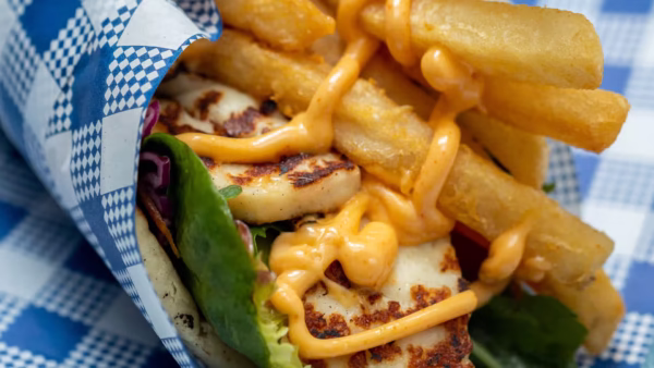 Halloumi Gyros